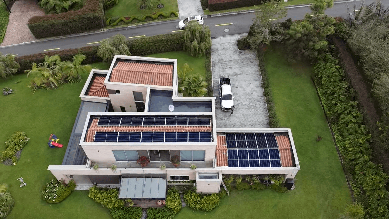 Sistema Solar Residencial en Bellomonte, Antioquia